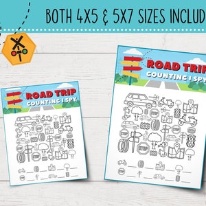 Printable Road Trip Games Bundle | Road Trip Games for Kids | Printable ...