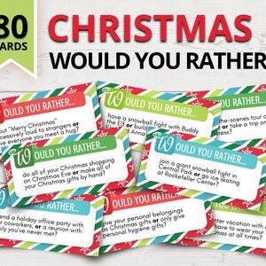 Christmas Would You Rather Questions | Christmas Would You Rather | Funny Christmas Party Games | Family-Friendly Christmas Games for Kids