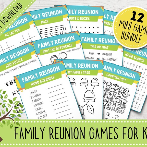Family Reunion Games Etsy family-reunion-games-etsy