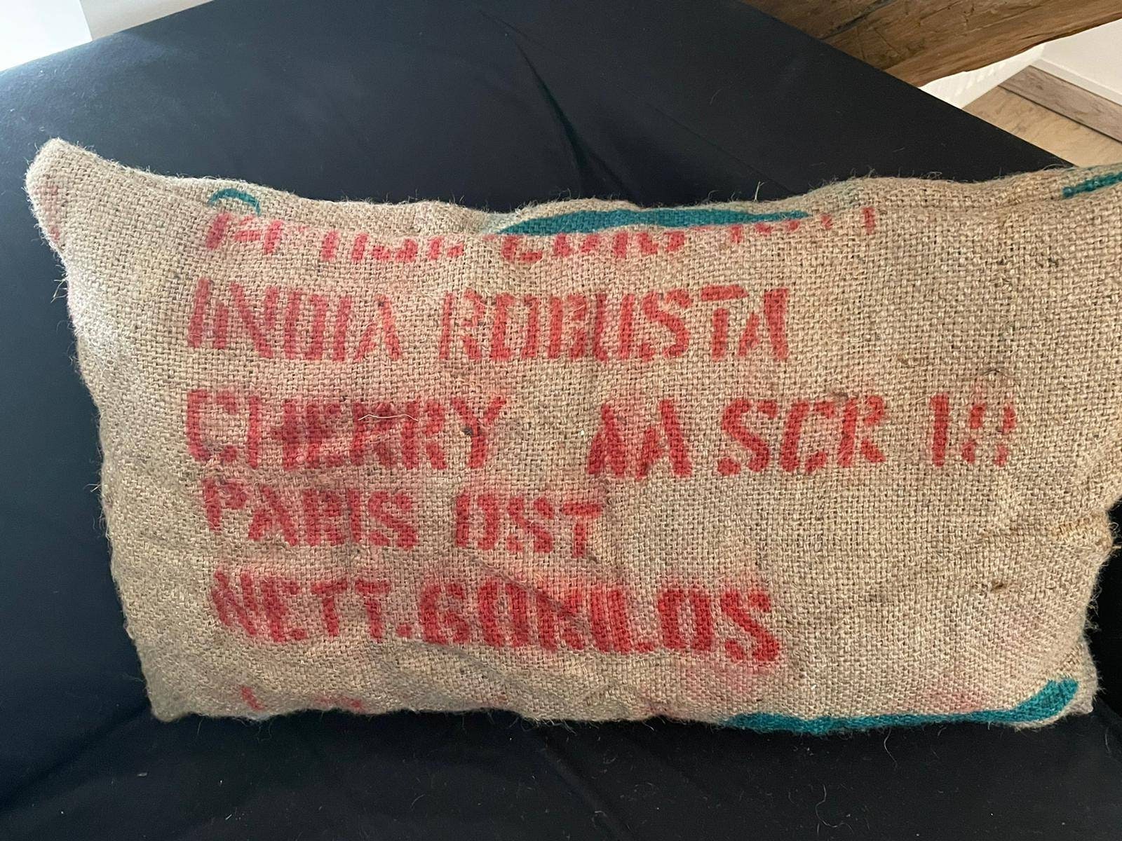 Coussin en Sac à Café