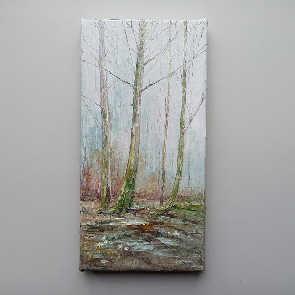 Tall and Narrow Painting Etsy