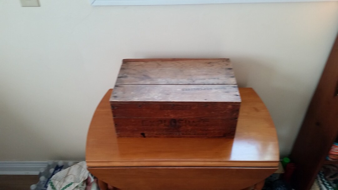 King Powder Company Box Crate Cincinnati Etsy