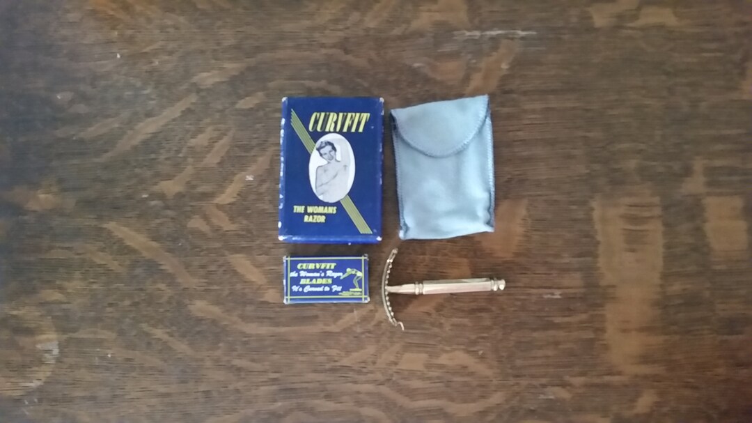 Curvfit Gold Finished Razor - Etsy