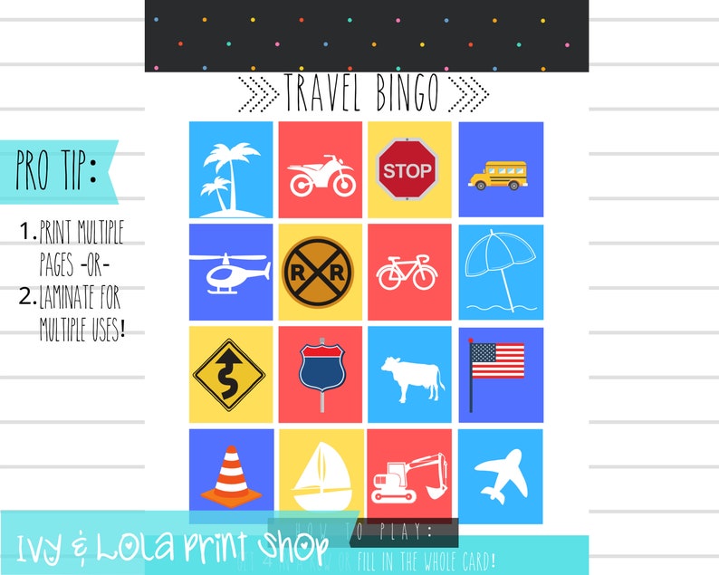 binder road trip printables