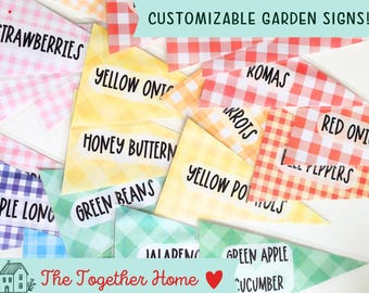 カスタマイズ可能なガーデンサイン、野菜畑ラベル、裏庭ガーデンサイン、自分で編集