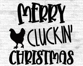 Download Chicken Christmas Svg Etsy