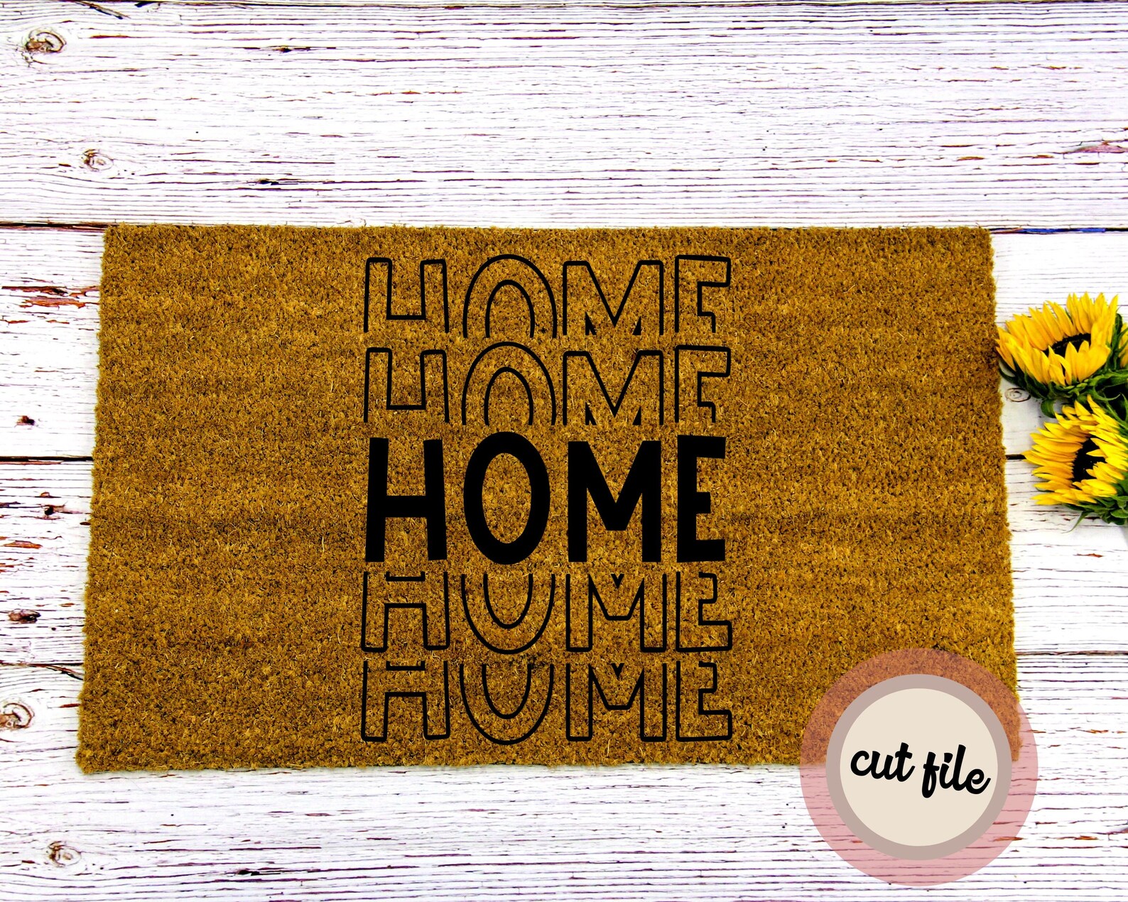 Home Door Mat SVG Mat Farmhouse Decor Doormat Etsy