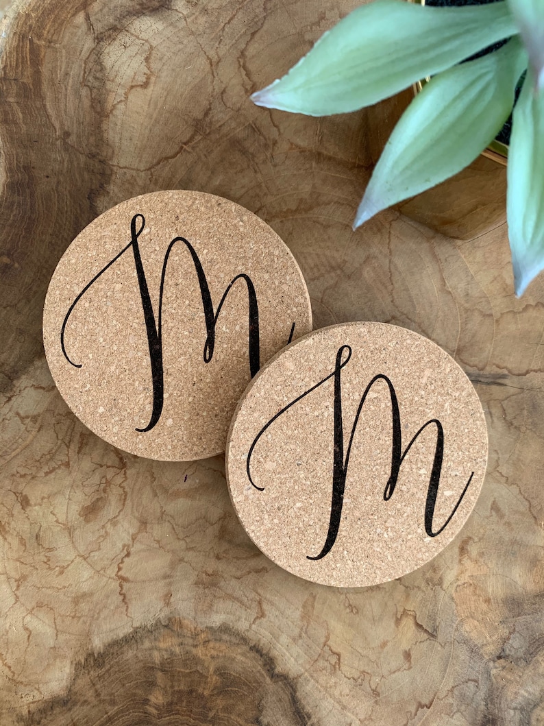 TheBlueCactusAZ Cork Coasters