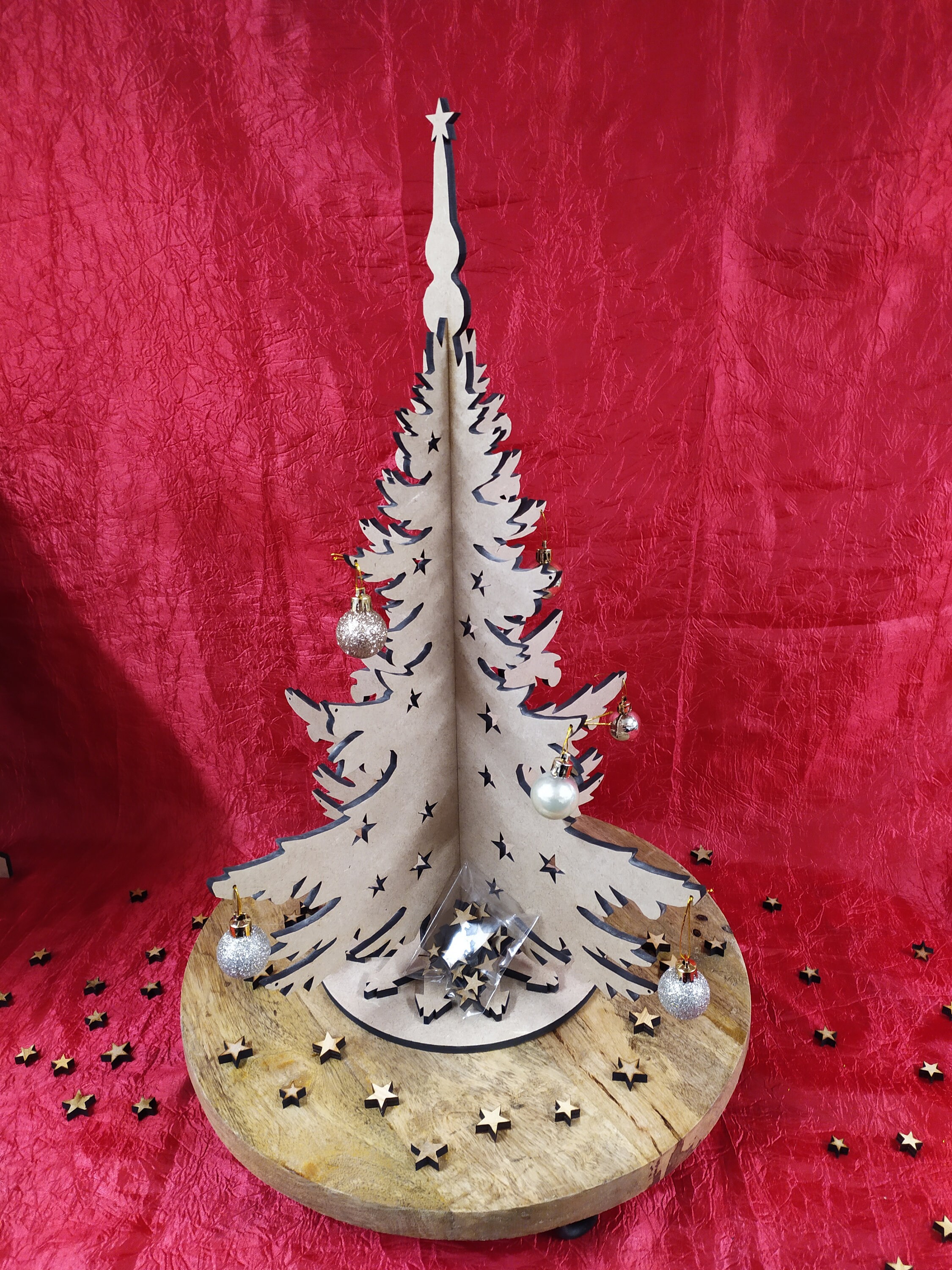 Sapin de Noel en Bois