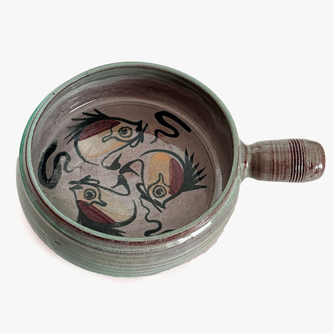 Vintage Merritt Island Pottery 1950 Fish Crock Casserole With Etsy