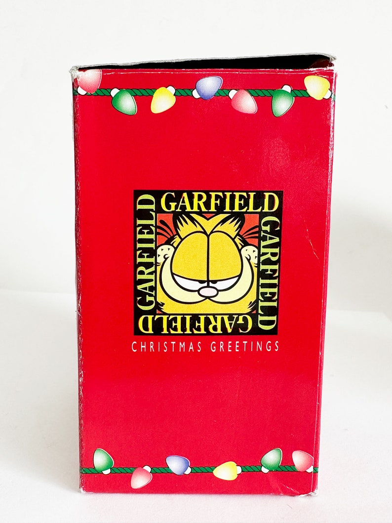 Vintage Garfield Santa Hat Garfield's Trim A Tree Ornament 1996 Paws - Etsy