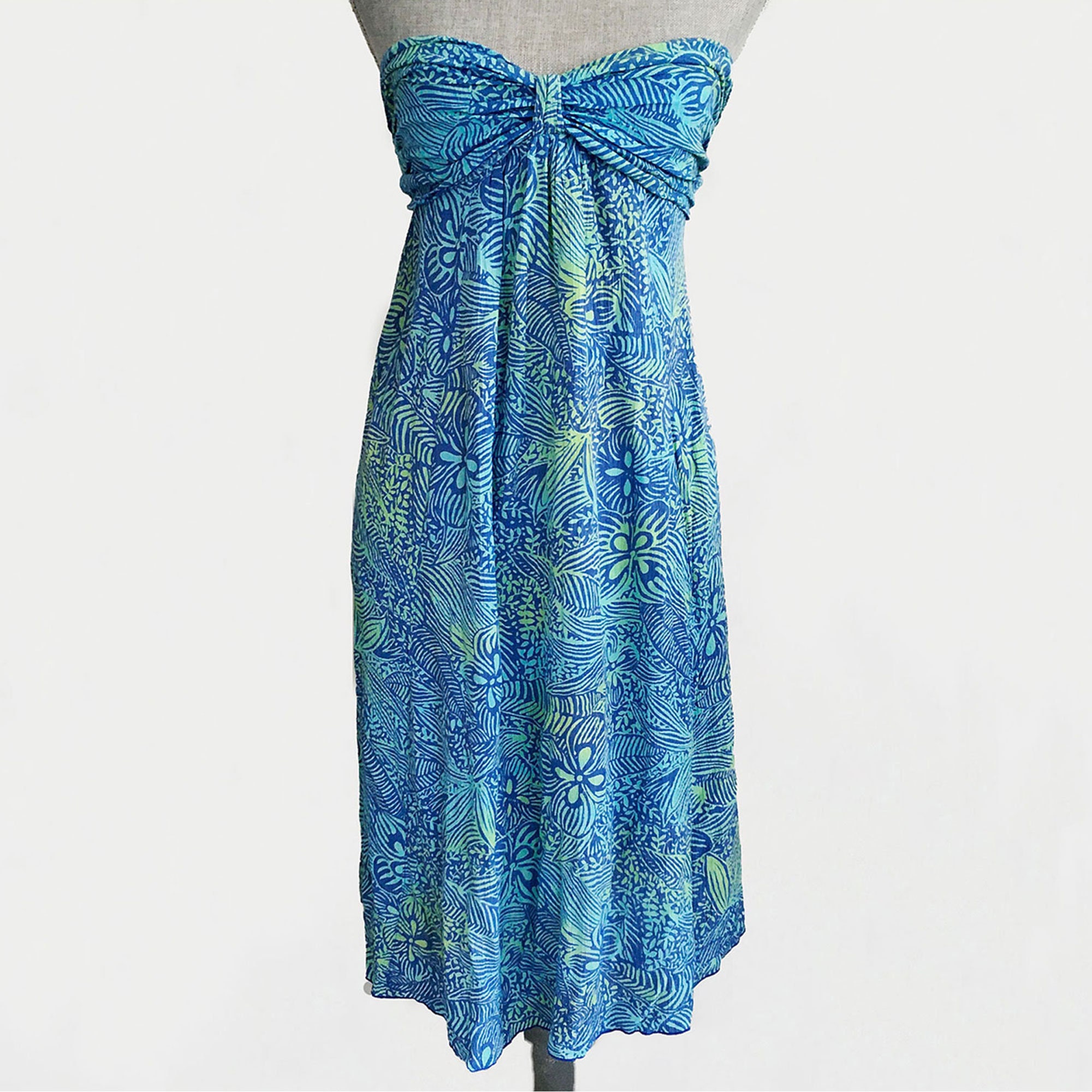 Blue Hawaiian Dress - Etsy Blue Hawaiian Dress - Etsy