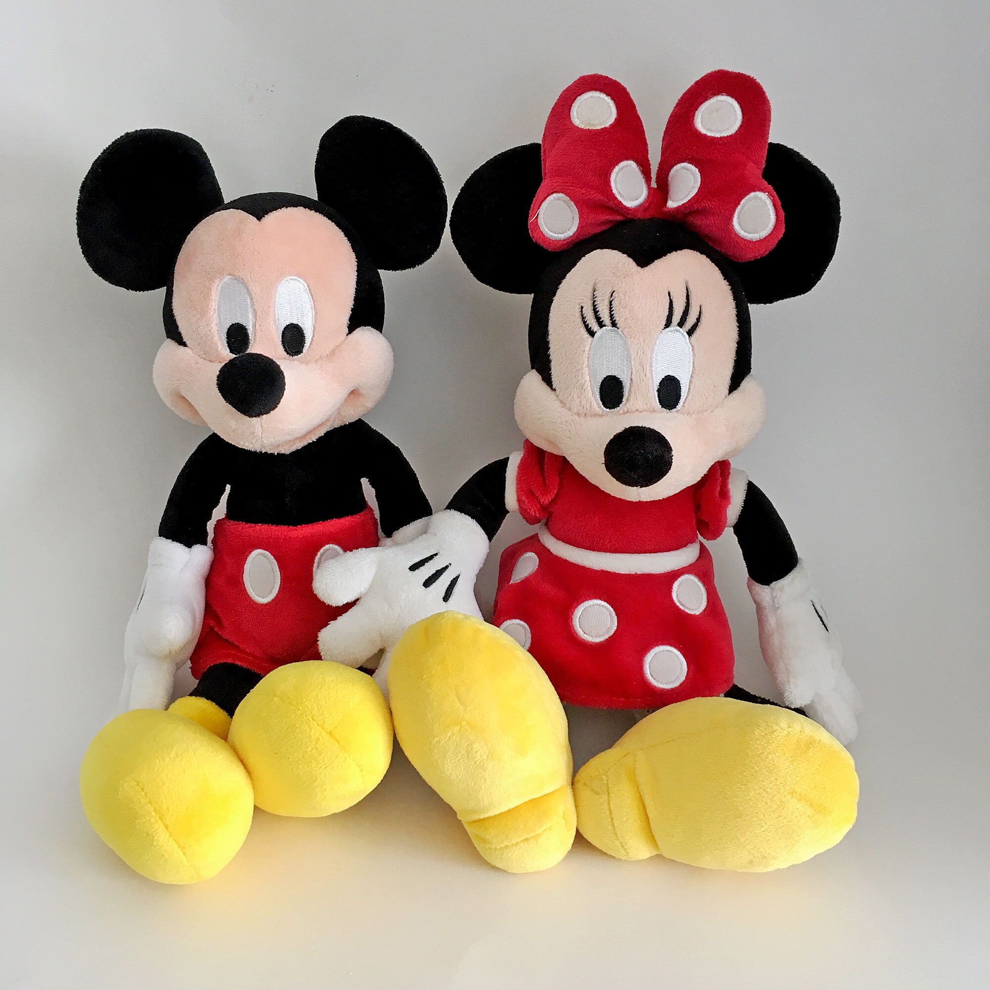 Vintage Disney Mickey & Minni Mouse “Stuff For Kids” Plush Mattel