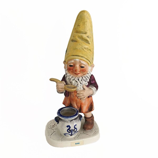 Goebel Co-Boy Gnome Figurine "SAM The Chef" WELL 505 W Germany 1970