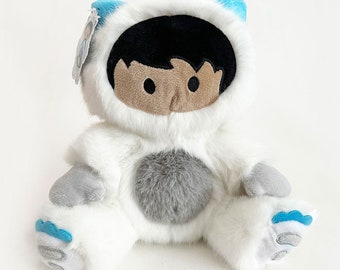 Arctic Yeti Furry Plush Stuffed Toy Astro Salesforce