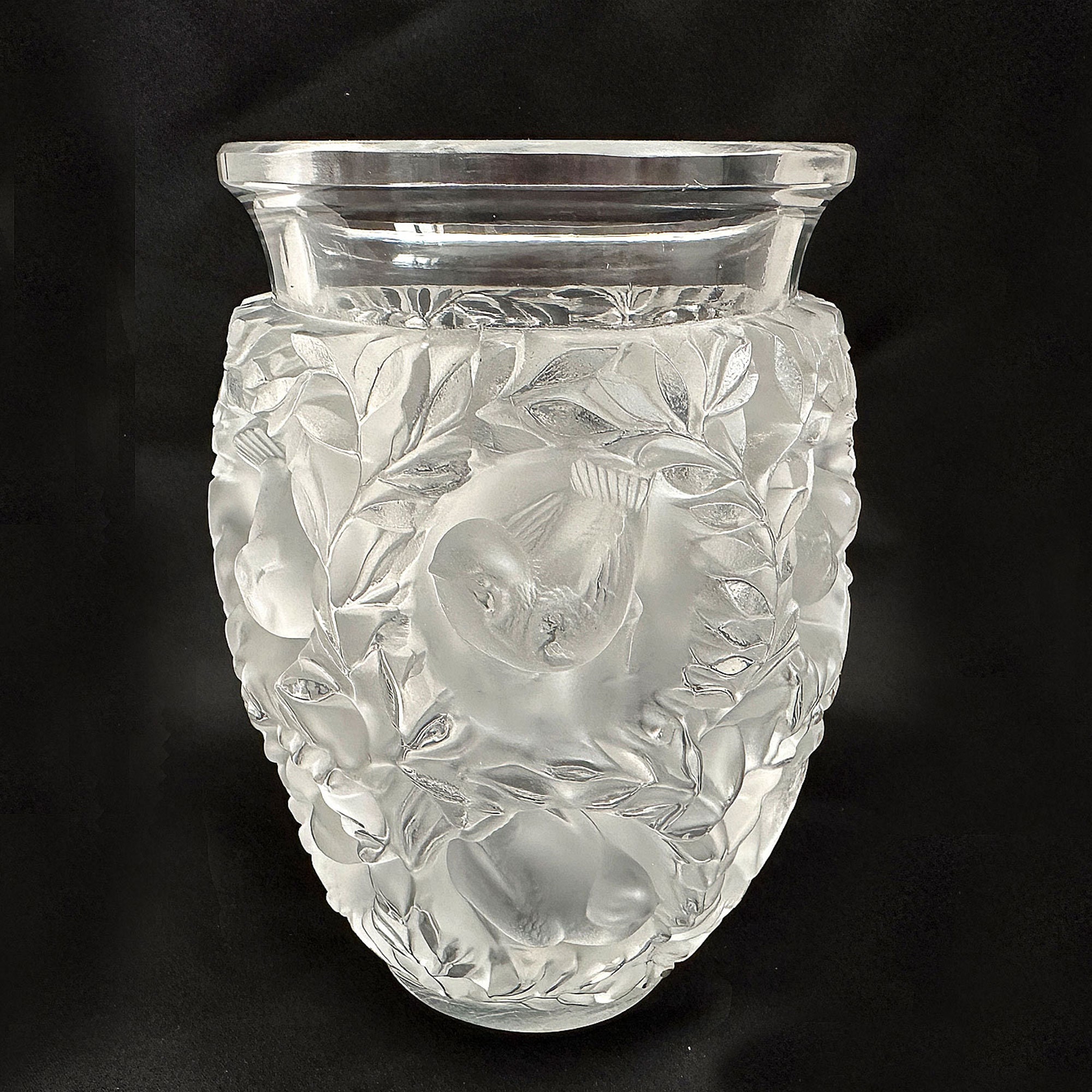Lalique Birds Vase - Etsy