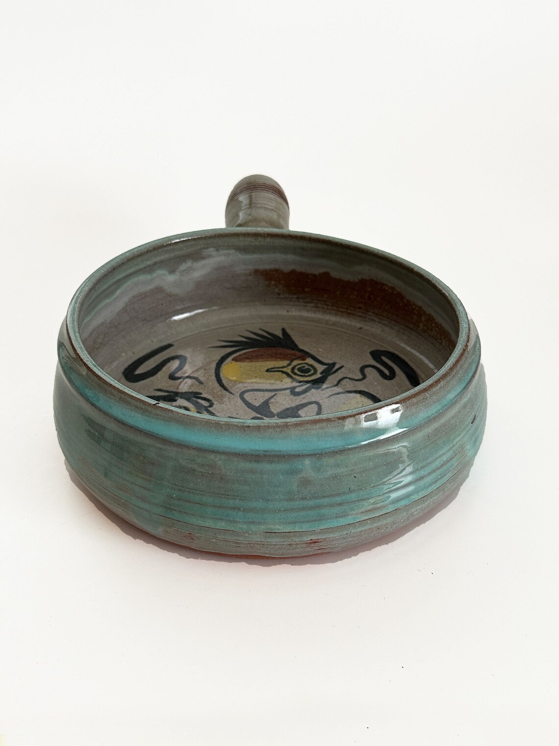 Vintage Merritt Island Pottery 1950 Fish Crock Casserole With Etsy