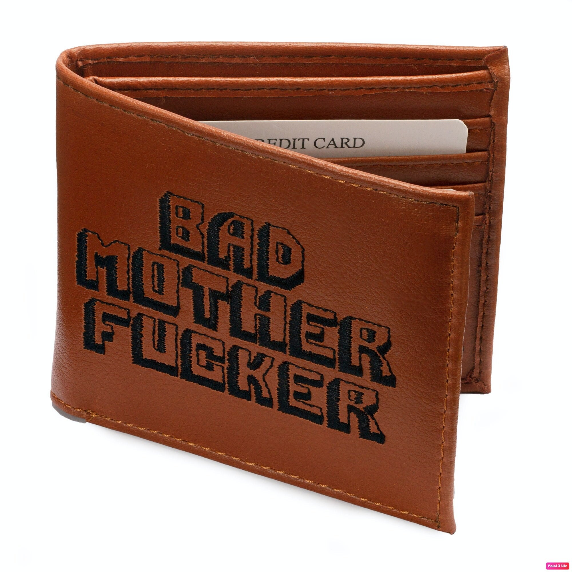 Bad Mother Fucker Wallet, Embroidered, Bad Wallets® Licensed Bad Mother Fucker Wallet, Embroidered, Bad Wallets® Licensed