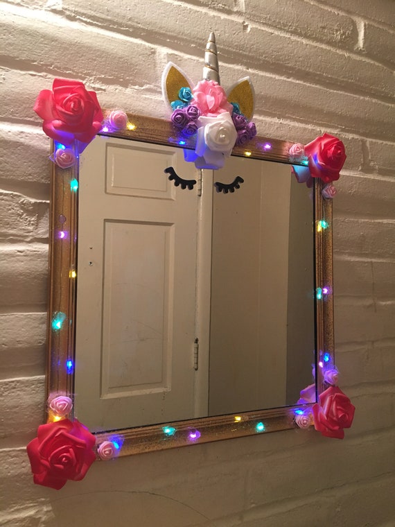 Unicorn Mirror Etsy