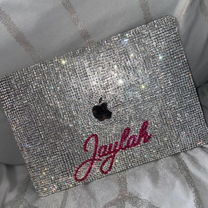 MacBook-skal med strassmönster