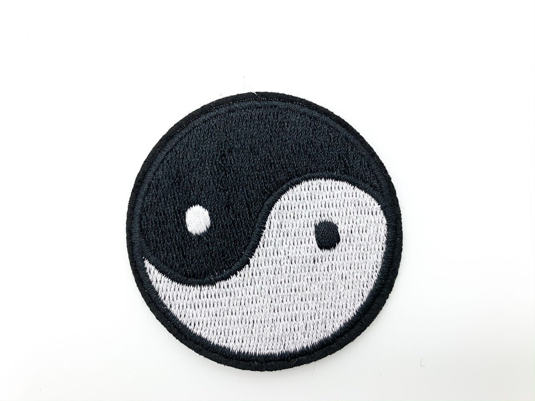 Patch Yin Yang Tai Ji the Great Ultimate Iron on Patch Tai - Etsy