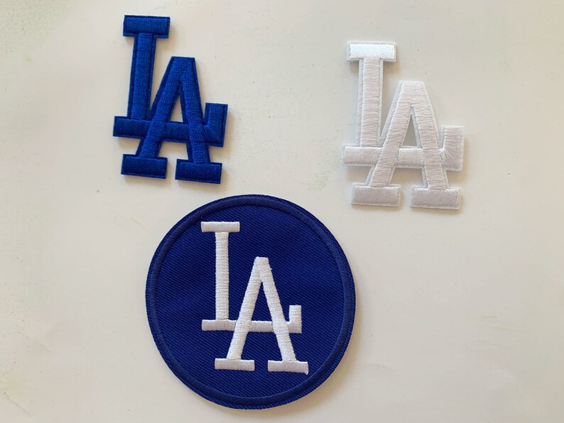 LA Patch Iron On Patch Los Angeles Patch Embroidery Patch Etsy