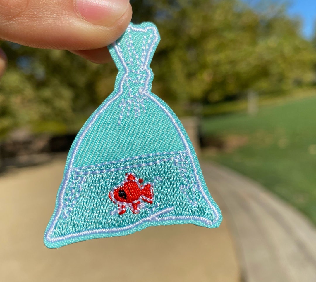 Goldfish Patch 2 Inch Iron on Patch embroidered Patch Etsy