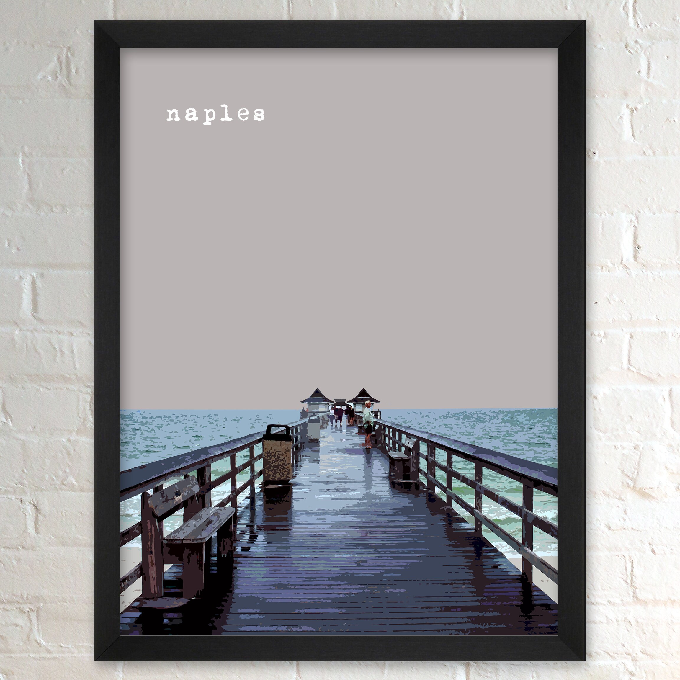 Naples FL City Wall Art Minimalist Home Decor Prints | Etsy