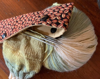 knitting needle bolsa holder