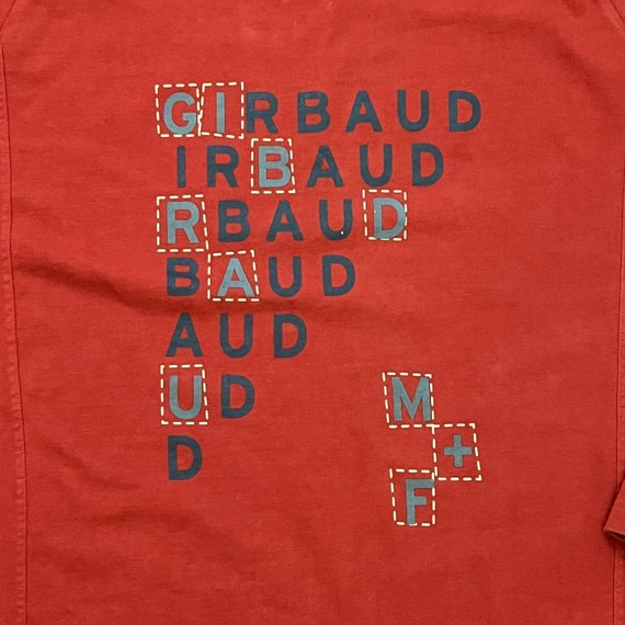 Vintage Marithe Francois Girbaud Retro Logo Spell Out Long
