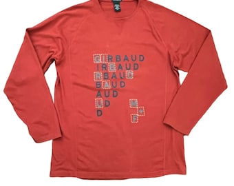 Marithe Francois Girbaud Y2K Mens T-Shirt 3XL Red Hip Hop 90s Streetwear Urban