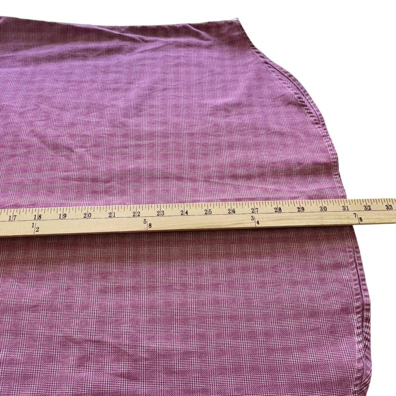 Vtg Robert Graham Houndstooth Flip Cuff Shirt Mens L/XL Cotton Purple image 15