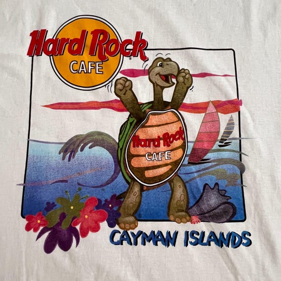 Vintage 90s Hard Rock Cafe Cayman Islands T-shirt Large Vintage 90s Hard Rock Cafe Cayman Islands T-shirt Large