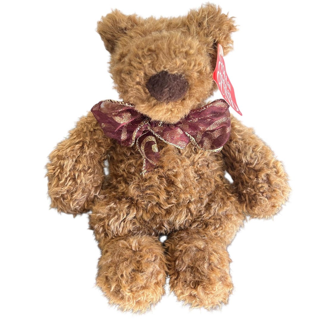Gund Schlepp Shaggy Teddy Bear NOS 2417 Brown Plush Stuffed Animal ...