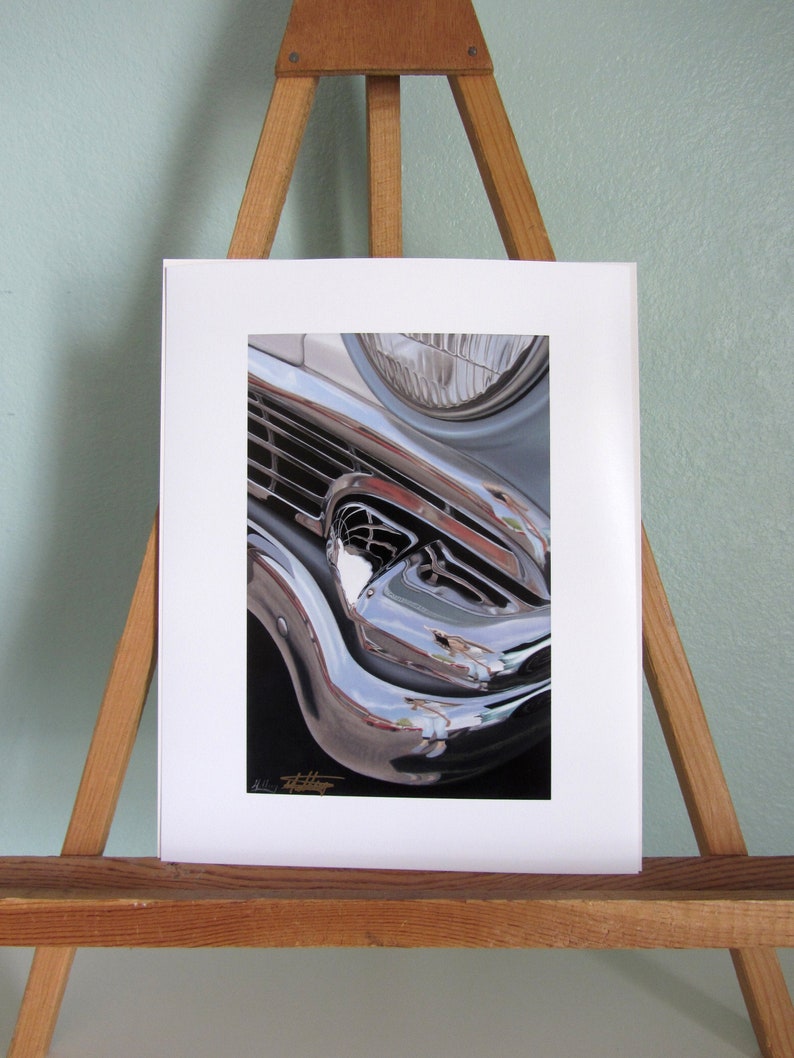 Ford Fairlane Figures Giclee Print small image 1