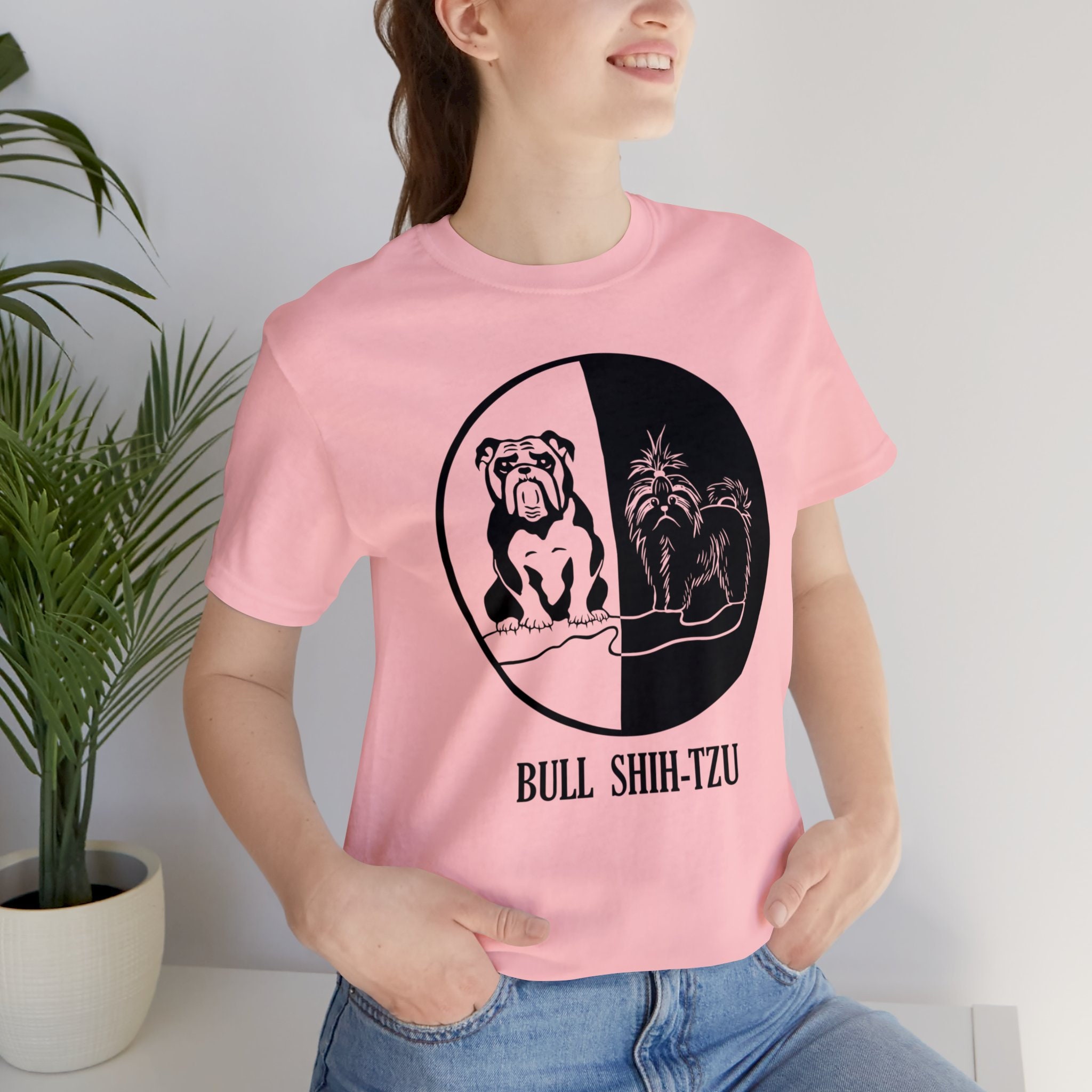 Bull Shih-tzu Unisex Jersey Short Sleeve Tee - Etsy Bull Shih-tzu Unisex Jersey Short Sleeve Tee - Etsy
