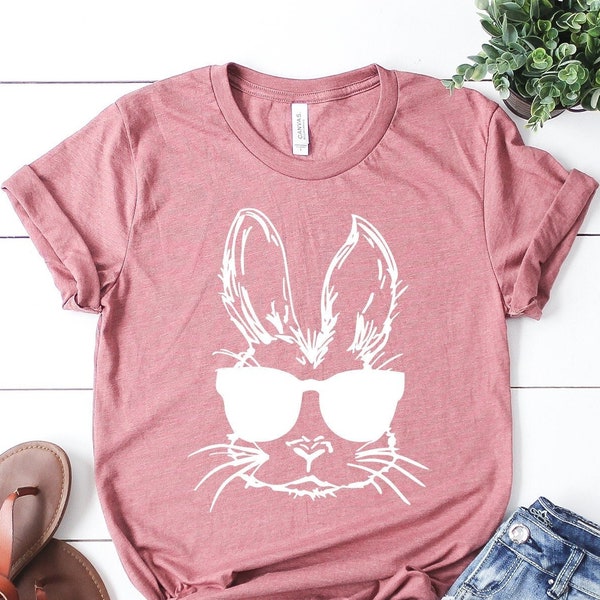 Happy Easter Hip Hop BunnyT-shirt, Cute Easter Long Sleeve, Easter Bunny Shirt, Happy Easter, Easter Bunny Tee, Bunny Long Sleeve