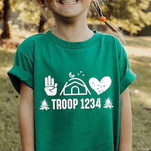 Camp Life Leader and Kid T-shirt, Camping Shirt, Family Camping Tee, Troop Shirt, Girls Camping Group Tee, Girls Shirt, Camps Group Tee