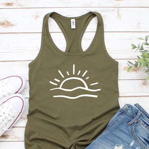 Sun Shine Tank Top, Sun Rising Tank, Traveler Tank Top, Beach Boys Tank, Beach And Sun Tanks, Beach Gifts Tank, Beach Lover Tank