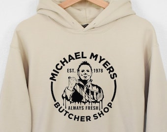Michael Myers Sweatshirt, Horror Movie Sweatshirt, Halloween Horror Hoodie, Halloween Horror Fan Gifts, Halloween Movie, Horror Movie Gifts