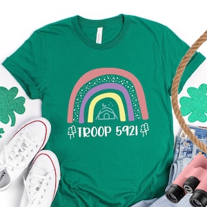 Camping T-shirt, Camp Shirt, Camping Long Sleeve, Troop Shirt, Girls Camping Group Tee, Girls Shirt, Camps Group Shirt, Camping Girl