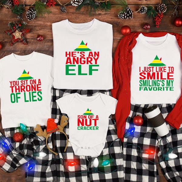 Funny Family Christmas Pajamas - Etsy