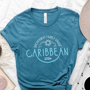 Custom Caribbean Cruise T-Shirt: Matching Family Vacation Tee