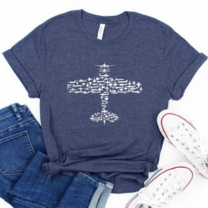 Airplane T-shirt, Gift For Pilot, Air Force Shirt, Gift For Veteran, Military Gift, Airplane Sweatshirt, Navy Air Force Army To My Veteran