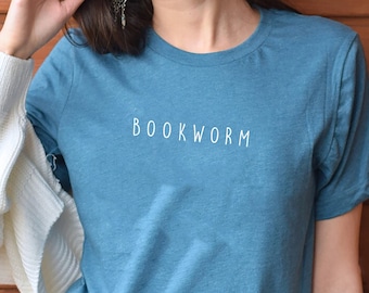 Bookworm T-Shirt: Book Club Gift, Librarian Shirt