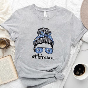 T1D Mom T-shirt, T1 Mom Shirt, T1 Mom Life, Diabetes Awareness Shirt, Long Sleeve, Diabetic Shirt, Diabetes Support Tee, Gift For Diabetic
