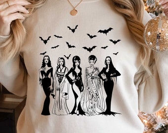 Spooky Women Sweatshirt, Halloween Horror Hoodie, Halloween Squad Hoodie, Spooky Squad Sweatshirt, Spooky Hoodie, Fall Hoodie, Spooky Hoodie