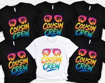 Custom Cousin Crew T-shirt, Matching Cousin Shirts, Family Cousin Gifts, Matching Cousin Shirt, Cousin Crew Tshirts, Cousin Crew Sweaters