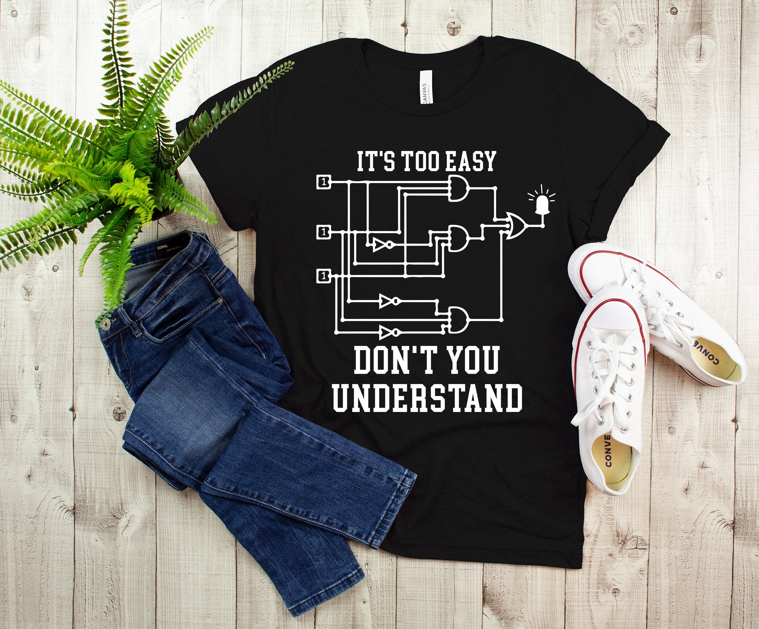 Electric Circuit T-shirt, Gifts for Electrical Engineer