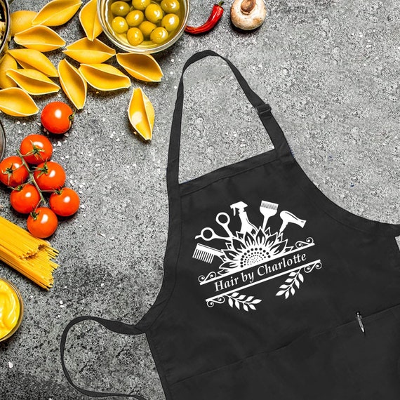 Custom Hair Stylist Apron: Personalized Salon Gift
